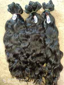 Cabello Humano Remy Natural Virgen con Doble Trama a Máquina, Ondulado Natural, Estilos Body Wave, Resistente a la Caída, Suave y Brillante - Product Image 6