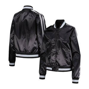 Veste en satin pour femme, tissu léger et brillant, design élégant, parfaite pour les occasions décontractées et les soirées - Product Image 1