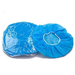 Descartáveis Bouffant Caps 1000 Pcs 21 Polegadas <span class=keywords><strong>Hair</strong></span> Net Elastic Dust Cap para Food Service Kitchen Head Cover Azul (PP 10g) - Product Image 1