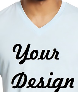 T-shirt personnalisable pour homme, 100 % coton, tissu tricoté respirant, séchage rapide, coupe classique pour usage décontracté et commandes en gros - Product Image 3