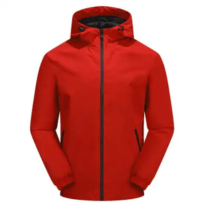 Custom Outdoor Men's <b>Wind</b> <b>Breaker</b> Windproof Jackets Hiking Waterproof Softshell Jacket Plain Windbreaker Jacket - Product Image 3