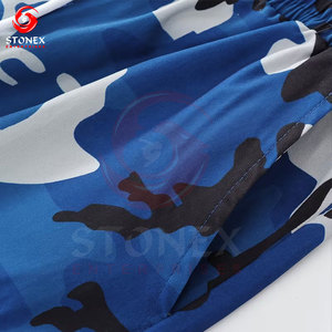 Pantalones Cortos Deportivos Transpirables para Hombre, Talla Grande, con Estampado |   Ropa de Playa Casual de Verano de Secado Rápido |   Cintura Elástica 100% Algodón con Logotipo Personalizado - Product Image 6