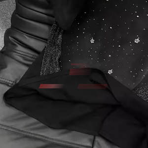 เสื้อสเวตเชิ้ตผู้ชายคุณภาพสูง ประดับคริสตัล สำหรับฤดูหนาว ระบายอากาศได้ดี แขนยาว สไตล์ลำลอง โดดเด่นไม่ซ้ำใคร - Product Image 5