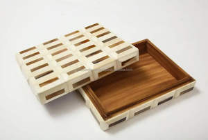 Boîtes à bijoux en résine design pour la décoration de la maison, disponibles en plusieurs finitions, souvenirs européens faits à la main pour l'organisation et les cadeaux - Product Image 6