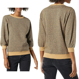 Women's Crafted Comfort Fleece Sweatshirts & Hoodies <b>Crewneck</b> & Pullover Letter Print Loose Harajuku Korean Cotton Sweatshirt - Product Image 5