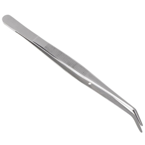 Collège dentaire personnalisé pince à épiler pansement pince à épiler en acier inoxydable pince à épiler dentaire pour dentiste en gros avec OEM - Product Image 1