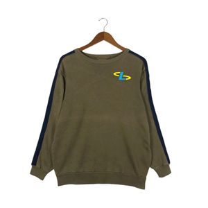 T-shirt à manches longues pour homme, tendance, vente chaude, personnalisé, de haute qualité, délavé à l'acide, avec patchs, style ample, col rond, sweat-shirt pour homme - Product Image 6