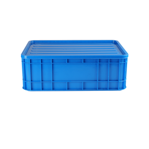 Caisse de stockage en plastique industrielle recyclée de haute qualité Poignée B1 Emballage alimentaire à prise confortable Plastique d'électronique grand public - Product Image 5