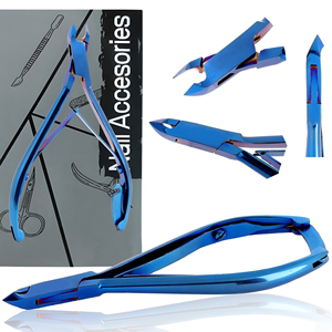 Best Seller Stainless Steel Cuticle Nipper Nail Trimmer Beauty Tool Personal Care Kit with Premium Paper <b>Box</b> Packaging - Product Image 2