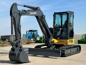 Used John Deeree 17G Mini Crawler Excavators 1.5m Bucket Capacity 564kg 1 Year Warranty Low Fuel Consumption Engine Pump - Product Image 6