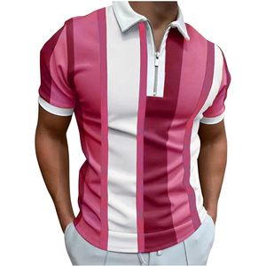 Polo de Golf en blanco para hombre con bordado de logotipo personalizado, camisetas polo de manga corta transpirables de secado rápido para hombre, novedades - Product Image 1