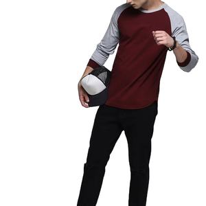 Camisetas de manga larga para hombre de alta calidad para hombre, Camiseta con estampado de logotipo personalizado, camiseta de manga larga de algodón 100% para hombre, Camiseta holgada estampada - Product Image 5