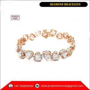 2025 Nuevo diseño único Pulseras de diamantes en forma de corazón más vendidas al mejor precio - Product Image 2