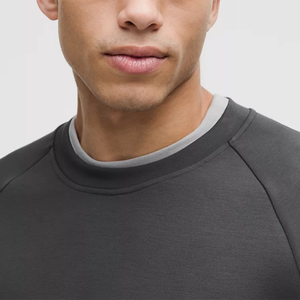 Vente en gros de sweatshirt à col ras du cou unisexe en coton mélangé de qualité supérieure pull personnalisé pour hommes et femmes basique de broderie d'impression vierge - Product Image 6