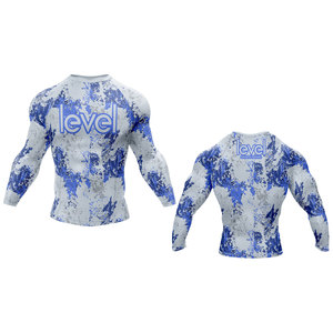 Men's Lightweight Nylon <b>Rashguard</b> Full Sleeve Stretchable Performance Sportswear Breathable Gym Wear Available in Pakistan - Product Image 1