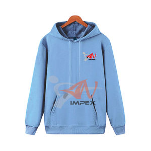 Pull à capuche personnalisé de haute qualité pour hommes Sweat-shirt flexible à logo imprimé fabriqué à partir de polaire Vêtements confortables - Product Image 1