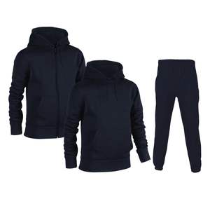 Conjuntos de Fitness de gimnasio de algodón 100% de alta calidad, ropa deportiva personalizada, chándal, deportes al aire libre, entrenamiento de gimnasio, Jogging, conjunto de Fitness de dos piezas - Product Image 1