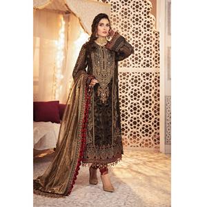 Beautiful Handmade Summer Dress NEW Multi-Color <b>Lengha</b> Salwar Kameez Wedding Pakistani Clothing Viscose Party Indian - Product Image 2