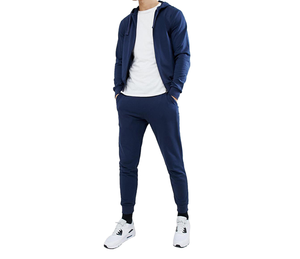 Chándal con capucha personalizado 100% algodón logotipo personalizado para hombres mujeres niños elegante Opción de ropa de fitness y ocio - Product Image 1