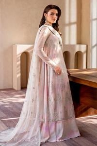 Trajes elegantes de invierno para mujer de la última colección bordados Shalwar Kameez en ropa de tela de Red India y pakistaní - Product Image 3