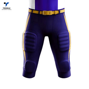 Uniforme de Fútbol Americano Personalizado de Alta Calidad para Hombre, Manga Corta, 100% Poliéster, Transpirable, Ropa Deportiva Profesional Personalizada - Product Image 4
