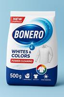Détergent à lessive en poudre BONERO Matic 9KG de haute qualité, écologique, riche en mousse, 50%-80% d'ingrédients naturels, parfum naturel