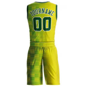 Maillot de basket-ball pour hommes/robe pour femmes maillot de basket-ball réversible pratique vierge personnalisé - Product Image 5