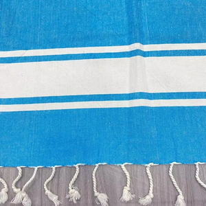 Fouta Pareo en Coton Pur à 100% – Designs Personnalisés, Tailles et Matériaux Variés, Emballage Européen-Américain – Style Estival – Marque Kapadavala - Product Image 1