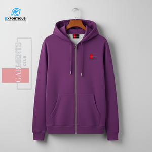 Sweat-shirt d'hiver en molleton 100% coton uni personnalisé pour hommes |   Pull-over OEM ODM avec logo personnalisé, séchage rapide, respirant, haute qualité - Product Image 6