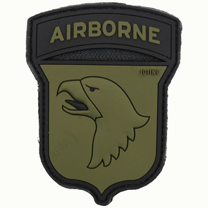 Parche <span class=keywords><strong>de</strong></span> PVC con cabeza <span class=keywords><strong>de</strong></span> águila personalizada, Parche <span class=keywords><strong>de</strong></span> gancho y bucle aerotransportado <span class=keywords><strong>de</strong></span> goma suave 3D, parche con logotipo en relieve, insignia <span class=keywords><strong>de</strong></span> PVC duradera para chaquetas - Product Image 4