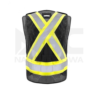 Gilet de travail de sécurité routière multi-poches personnalisé gilet d'outil de travail pour hommes vêtements de travail. - Product Image 1