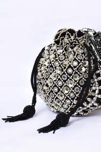 DECOR BRODERIE UNIQUE MEILLEUR Style Bohème Broderie Perle Main Embrayage Sacs À Main Fantaisie Conception Doublure En Gros - Product Image 6