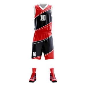 Venta al por mayor último diseño personalizado baloncesto Jersey uniforme reversible sublimación impresión entrenamiento camisetas transpirable EE. UU. - Product Image 2