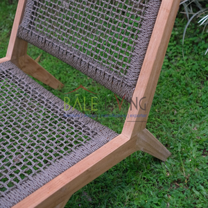 Venta caliente Silla de ratán de madera maciza que es ecológica con alta calidad y duradera para exteriores - Product Image 2