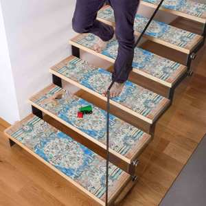 Ethnic Pattern Printed Rug, Bohemian Kilim Design, Modern, Non-Slip, Easy Clean,Goblen - Product Image 5