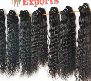 100% Remy Naturel Vague Vierge Cheveux Tissage En Gros Vendeur Sud Indien Extension de Cheveux Humains Double Trame Bouclés Bundles Couleur - Product Image 3