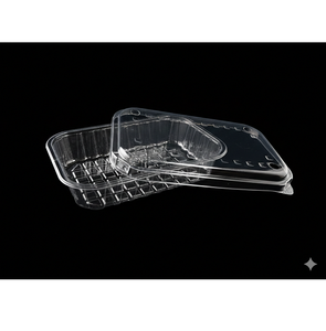 ถาดพลาสติกใสคุณภาพพรีเมียมสำหรับบรรจุผลไม้ เกรดอาหาร สำหรับใส่ผลเบอร์รี่ เหมาะสำหรับจัดแสดงในซูเปอร์มาร์เก็ต และเก็บรักษาผลไม้สด - Product Image 1