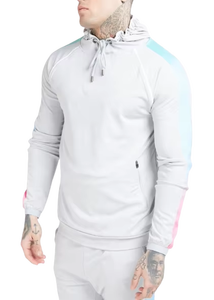 Ensemble de sweats à capuche et de pantalons de survêtement zippés en éponge française personnalisée Survêtements surdimensionnés vierges en coton 100% épais pour hommes - Product Image 6