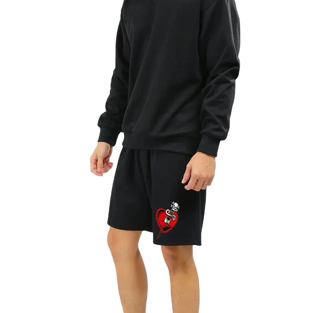 Hochwertige Herren Fleece Shorts 100% Baumwolle Sport Running Sweat Shorts Kordel zug Workout Bequeme Herren Shorts für Jungen