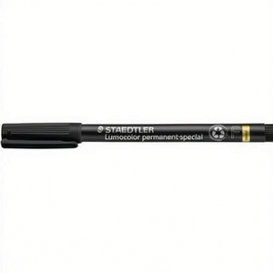 STAEDTLER ลูโมคัลเลอร์ เพอร์มาเนนท์ สเปเชียล 319 ปากกามาร์กเกอร์สีดำ 0.6 มม. ไม่ใช่แบบกันน้ำ - Product Image 3