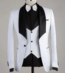 3-teilige Hochzeits anzüge für Dinnerpartys Event Prom Pant Anzug für Männer Maßge schneidert für Männer Fashion Suits