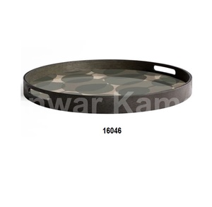 Emballage avec logo personnalisé de style luxueux Plateau à fruits en aluminium avec vernis - Product Image 5