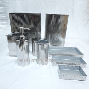 Nouvelle arrivée Ensemble d'accessoires de salle de bain 7 pièces en métal bronze Maison de luxe Hôtels Villas Vente en gros - Product Image 6