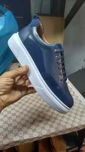 Zapatos Retro para Hombre, con Cordones, Casuales, de Cuero Genuino, Punta Cerrada, Forro de Malla Transpirable, Antideslizantes, para Todas las Temporadas - Product Image 3
