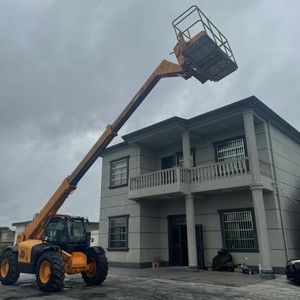 איכות גבוהה בשימוש jcb 535-95 3.5 טון דיזל telehandler טלסקופית עם מקום סיטונאי - Product Image 5