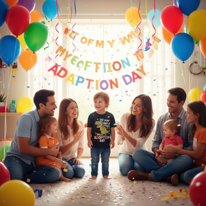 Camiseta promocional Out of My Way It's Finally My Adoption Day - Product Image 3