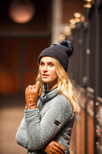 Gants en cuir respirants de qualité supérieure pour adultes, pour l'équitation hivernale, design tendance, gants d'équitation - Product Image 5