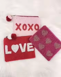 Bolsa de mano de último diseño con cuentas bordadas, monedero hecho a mano, bolso de moda, Color personalizado, estilo clásico mixto - Product Image 5