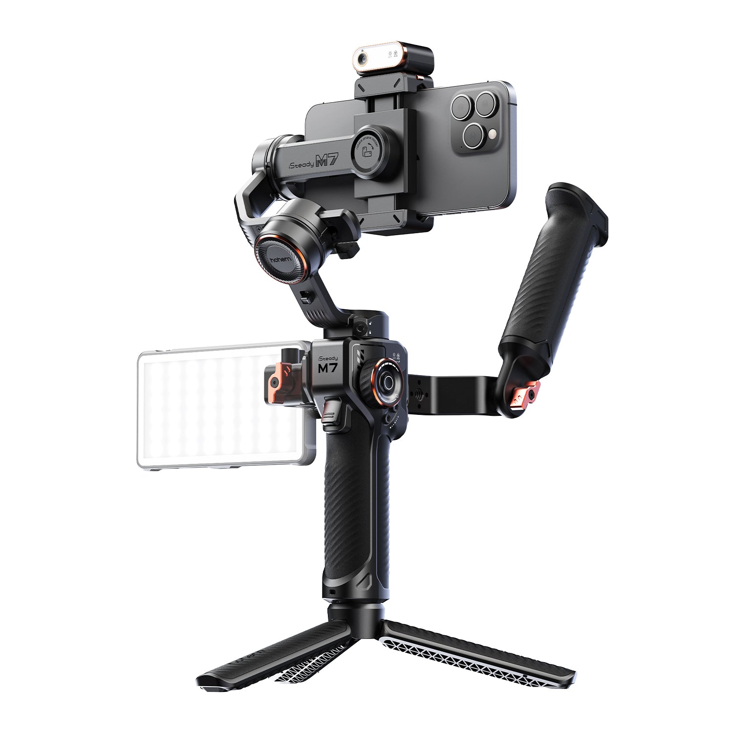 Hochem ISteady M7/M7 KITジンバル取り外し可能タッチスクリーン付き