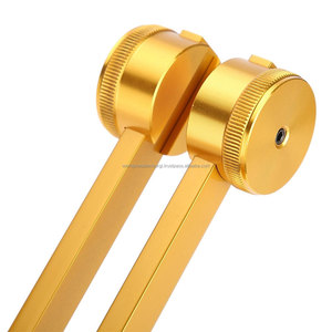 Kit de marteau réflexe à diapason manuel plaqué or 128 Hz, instrument de diagnostic neurologique et de thérapie sonore, certifié CE, chirurgical - Product Image 6